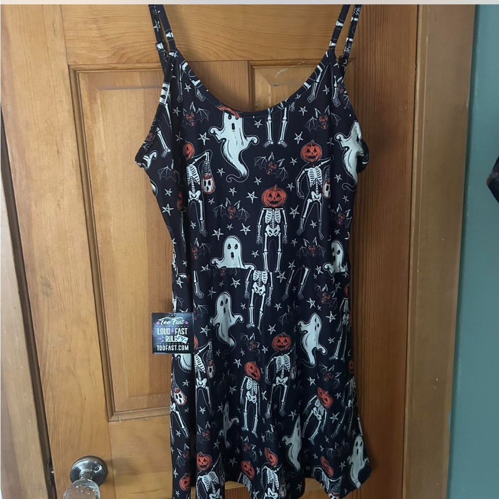 Halloween Themed Black Dress